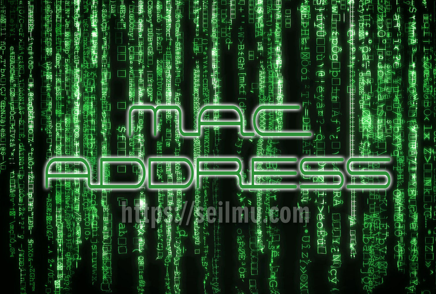 cara mengetahui MAC Address di HP android